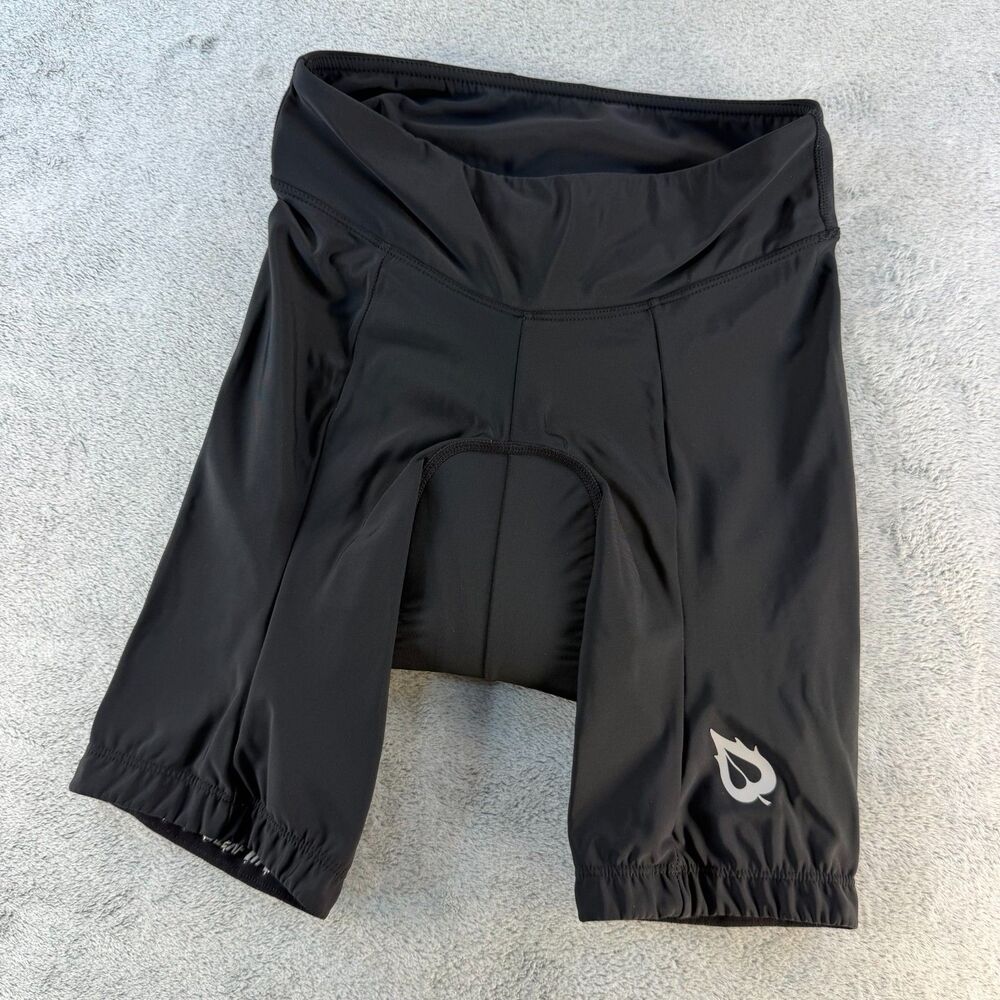 BALEAF Women's Padded Cycling Shorts Black Size S Bike Bicycle Compression Short